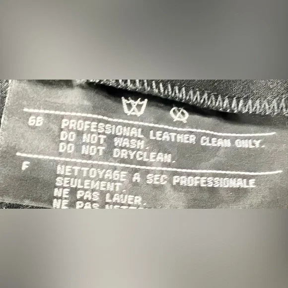 Harley-Davidson Black Leather Hoodie Vest with Colorful Patches Womens Small - Picture 10 of 10